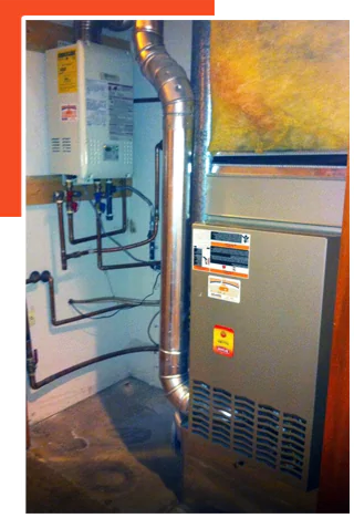 Forced air heating system Albuquerque